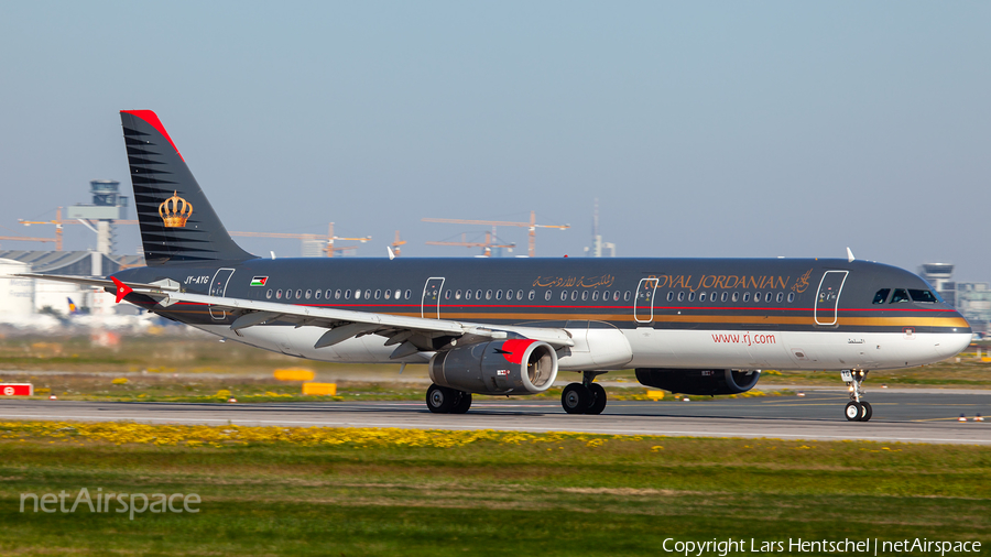Royal Jordanian Airbus A321-231 (JY-AYG) | Photo 436658