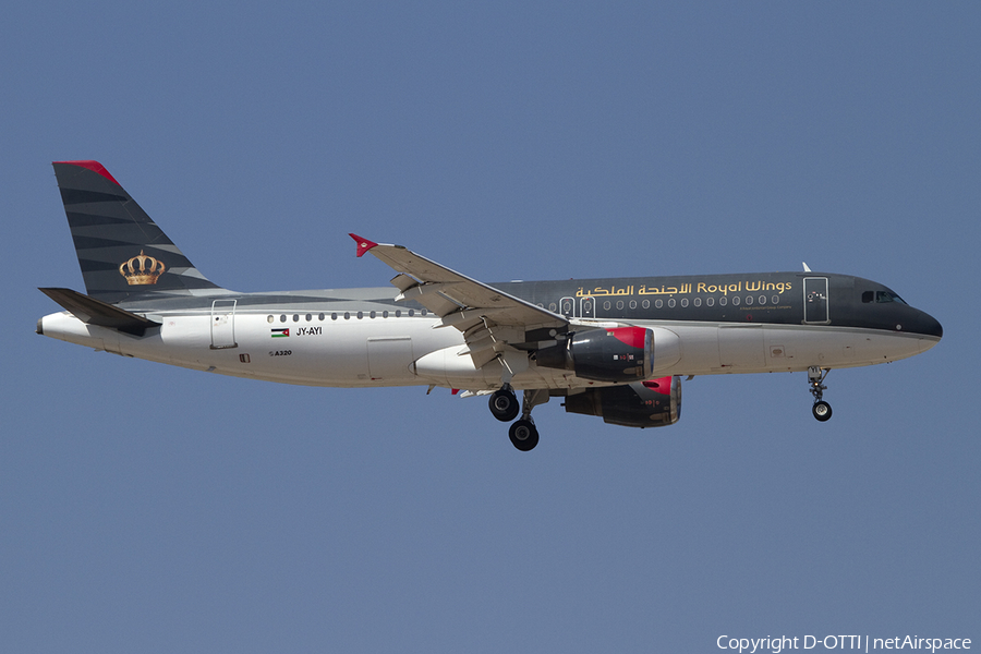 Royal Wings Airbus A320-212 (JY-AYI) | Photo 392232