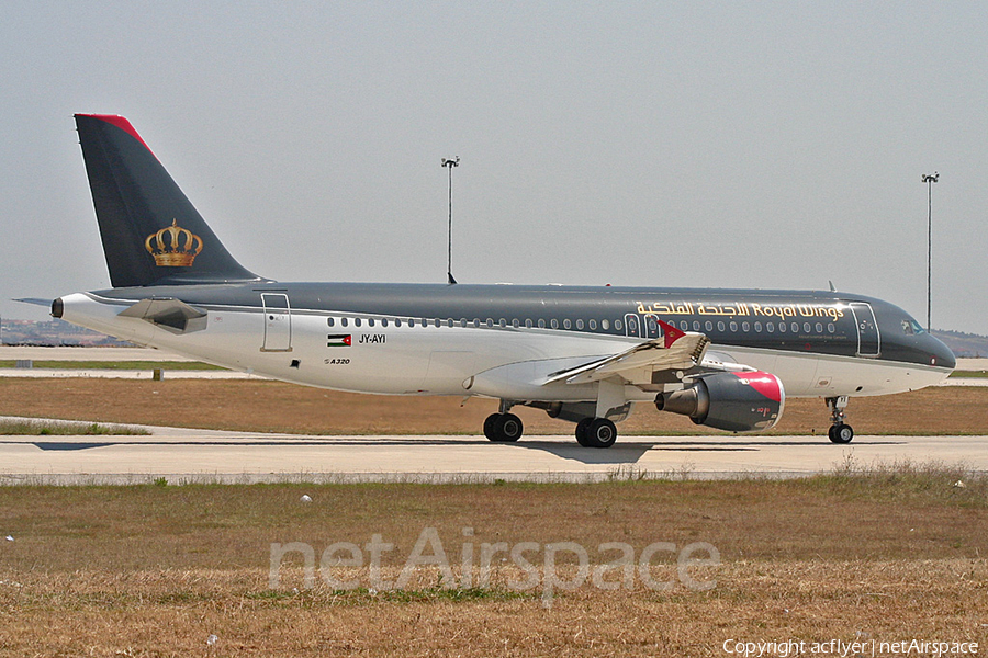 Royal Wings Airbus A320-212 (JY-AYI) | Photo 162442