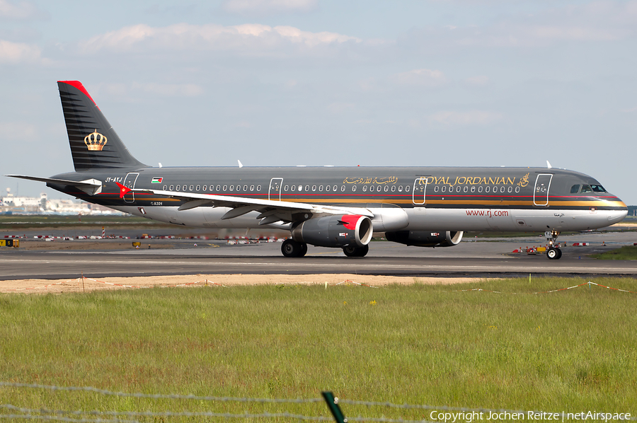 Royal Jordanian Airbus A321-231 (JY-AYJ) | Photo 27076