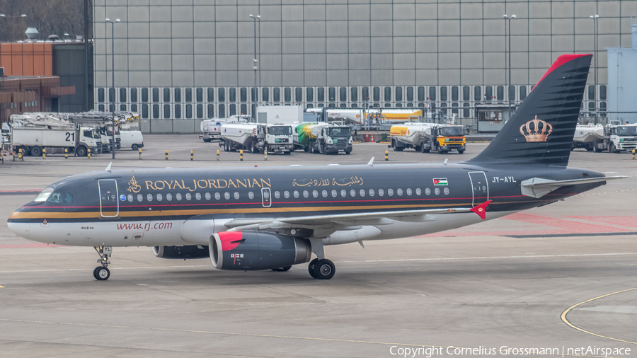 Royal Jordanian Airbus A319-132 (JY-AYL) | Photo 383246