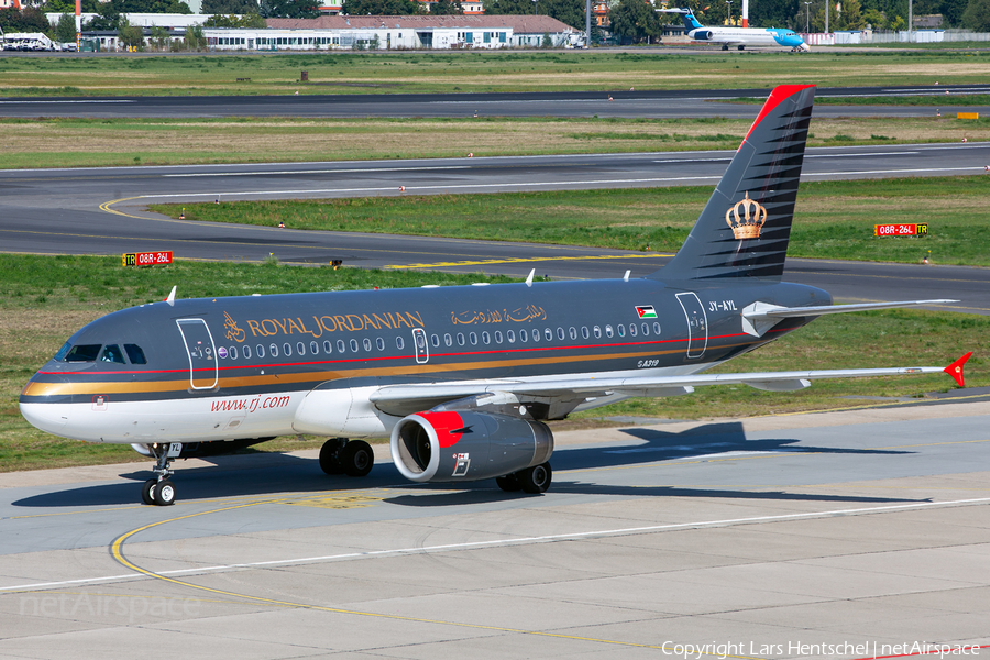 Royal Jordanian Airbus A319-132 (JY-AYL) | Photo 434804