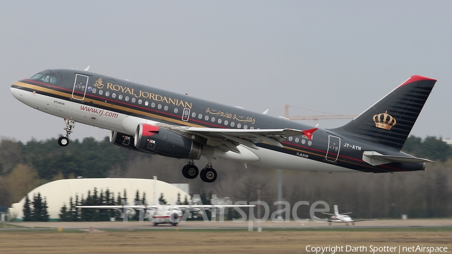 Royal Jordanian Airbus A319-132 (JY-AYN) | Photo 209625