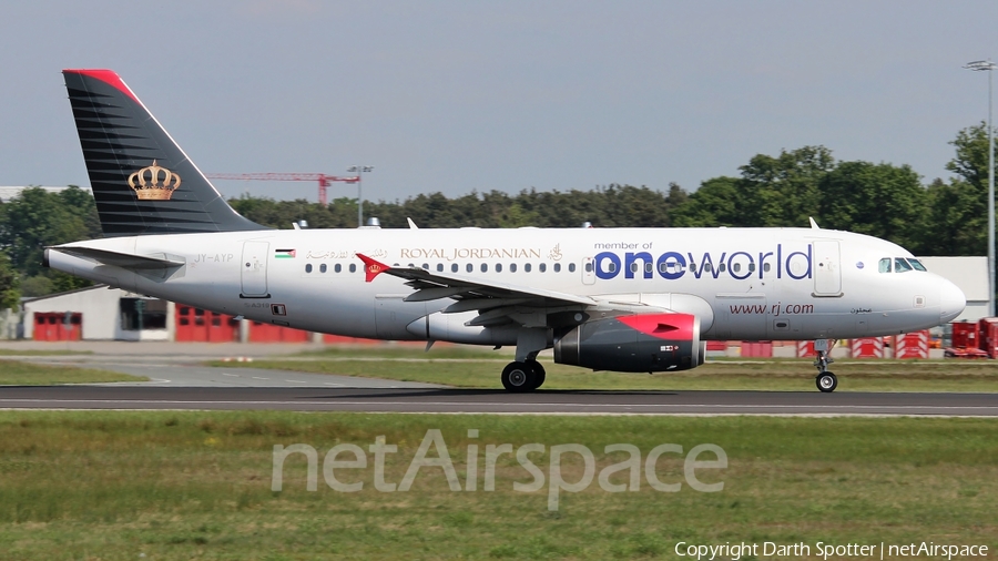 Royal Jordanian Airbus A319-132 (JY-AYP) | Photo 217859