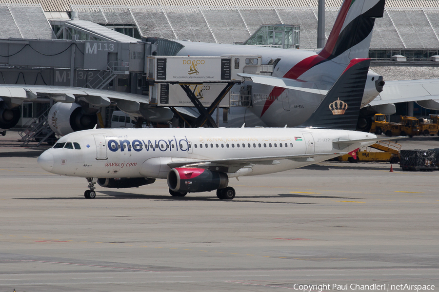 Royal Jordanian Airbus A319-132 (JY-AYP) | Photo 160770