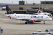 Royal Jordanian Airbus A319-132 (JY-AYP) at  Zurich - Kloten, Switzerland