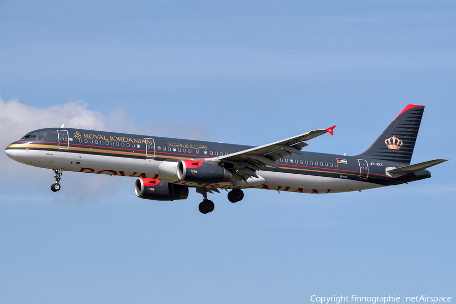 Royal Jordanian Airbus A321-231 (JY-AYT) | Photo 422486