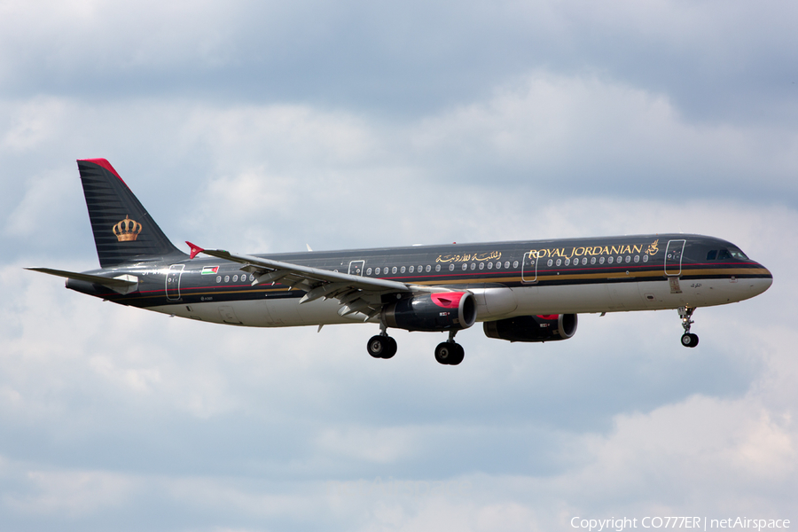 Royal Jordanian Airbus A321-231 (JY-AYT) | Photo 58559