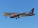Royal Jordanian Airbus A320-232 (JY-AYU) at  Frankfurt am Main, Germany