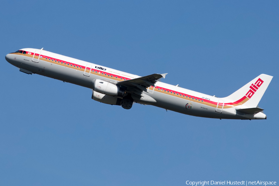 Royal Jordanian Airbus A321-231 (JY-AYV) | Photo 507879