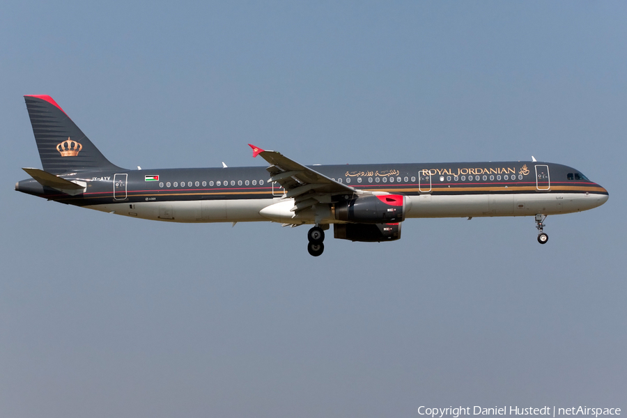 Royal Jordanian Airbus A321-231 (JY-AYV) | Photo 614202
