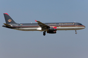 Royal Jordanian Airbus A321-231 (JY-AYV) at  Amsterdam - Schiphol, Netherlands