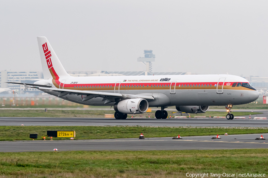 Royal Jordanian Airbus A321-231 (JY-AYV) | Photo 537211