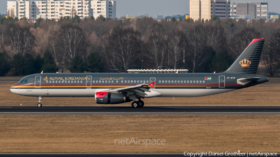 Royal Jordanian Airbus A321-231 (JY-AYV) | Photo 102058