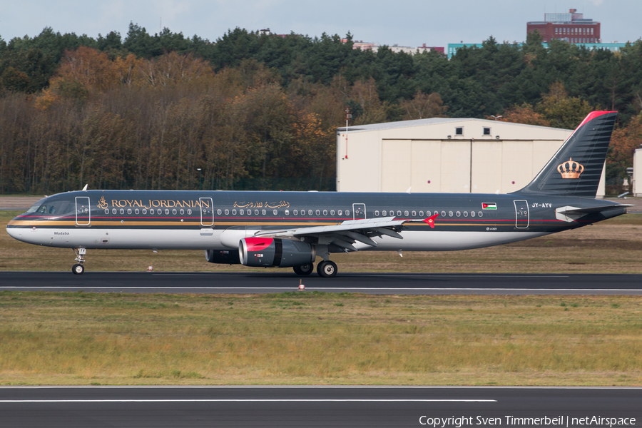 Royal Jordanian Airbus A321-231 (JY-AYV) | Photo 195015