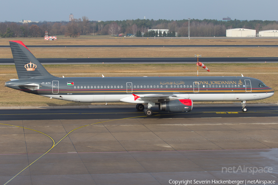 Royal Jordanian Airbus A321-231 (JY-AYV) | Photo 222133