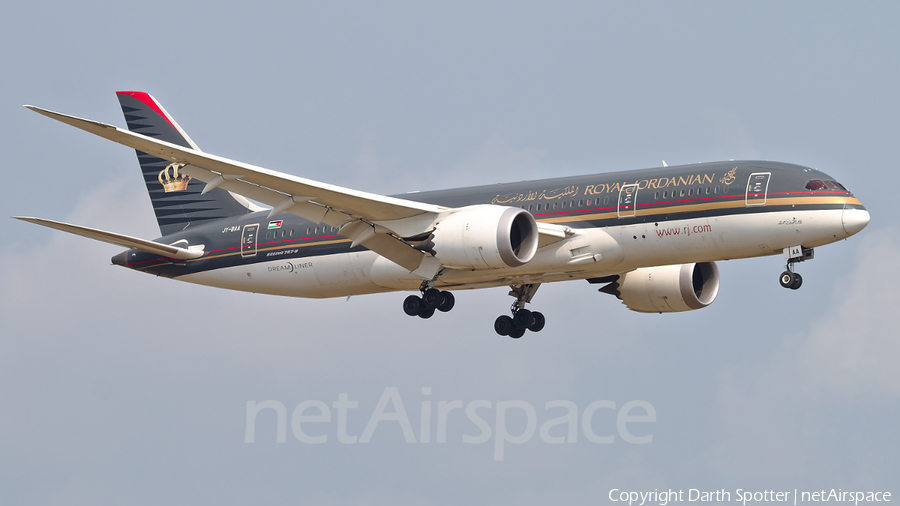 Royal Jordanian Boeing 787-8 Dreamliner (JY-BAA) | Photo 319802