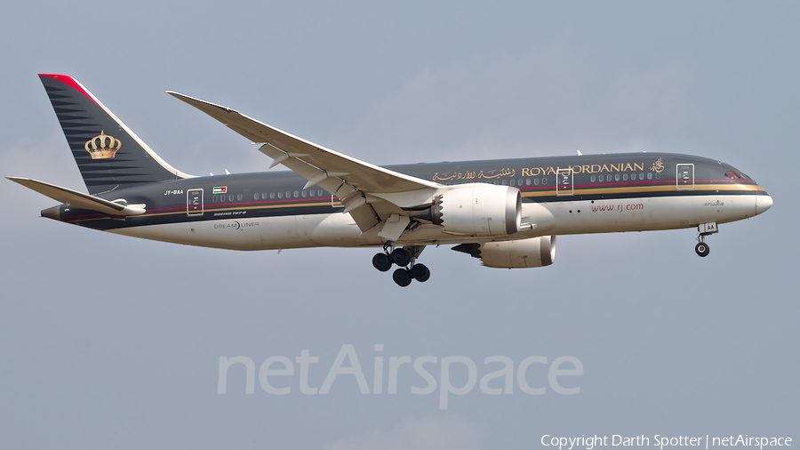 Royal Jordanian Boeing 787-8 Dreamliner (JY-BAA) | Photo 319803