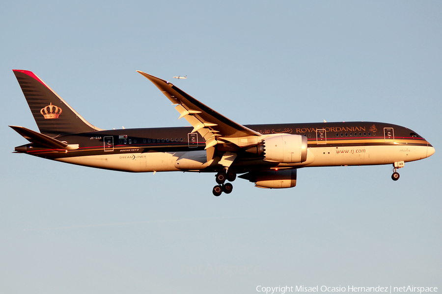Royal Jordanian Boeing 787-8 Dreamliner (JY-BAA) | Photo 212368
