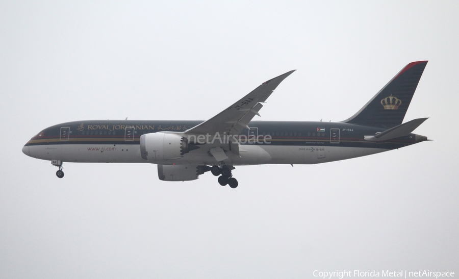 Royal Jordanian Boeing 787-8 Dreamliner (JY-BAA) | Photo 322355