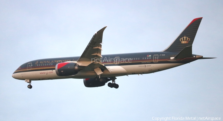 Royal Jordanian Boeing 787-8 Dreamliner (JY-BAB) | Photo 608223