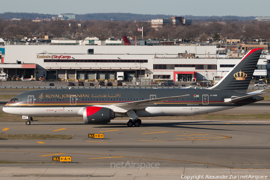 Royal Jordanian Boeing 787-8 Dreamliner (JY-BAB) | Photo 158444