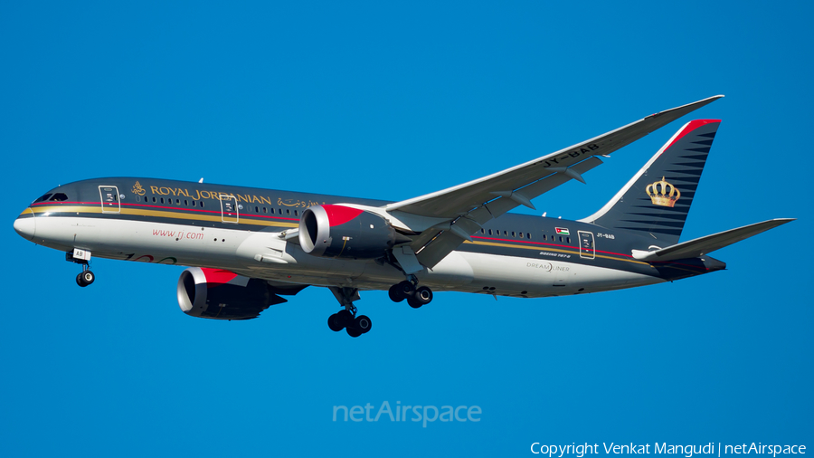 Royal Jordanian Boeing 787-8 Dreamliner (JY-BAB) | Photo 193605