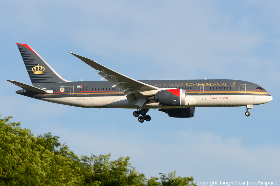 Royal Jordanian Boeing 787-8 Dreamliner (JY-BAB) | Photo 636715