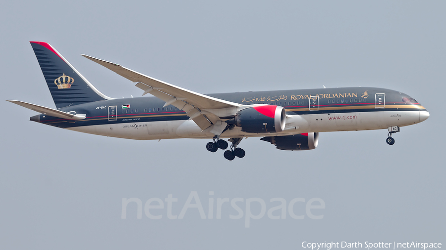 Royal Jordanian Boeing 787-8 Dreamliner (JY-BAC) | Photo 319806