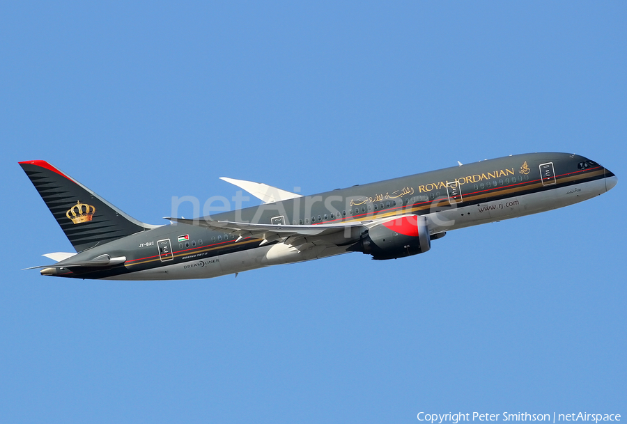 Royal Jordanian Boeing 787-8 Dreamliner (JY-BAC) | Photo 225879