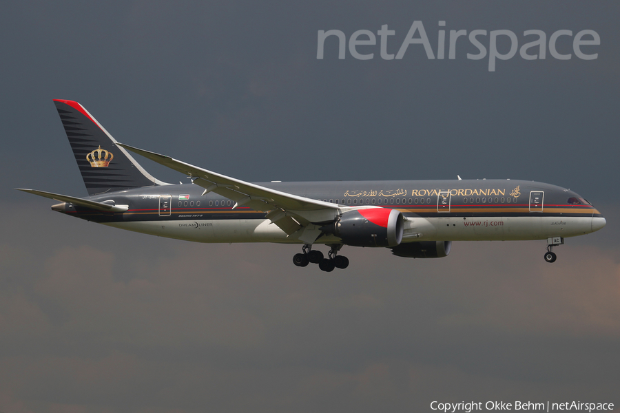 Royal Jordanian Boeing 787-8 Dreamliner (JY-BAC) | Photo 335453