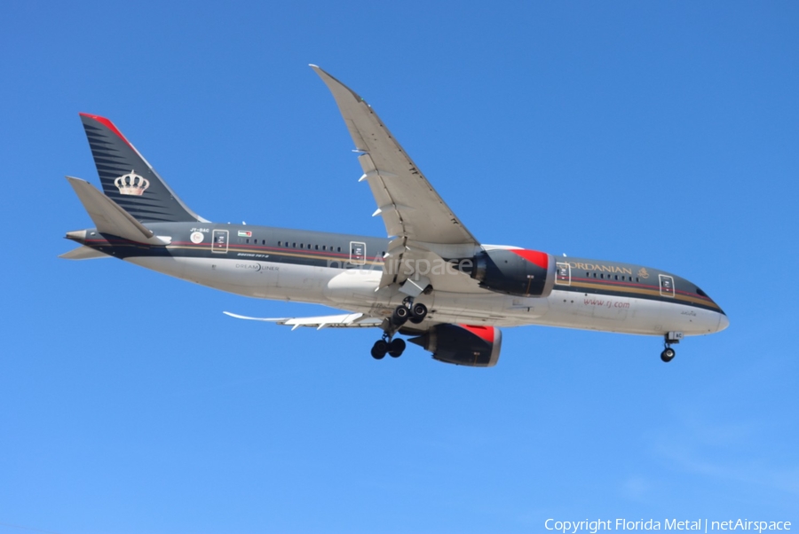 Royal Jordanian Boeing 787-8 Dreamliner (JY-BAC) | Photo 549007