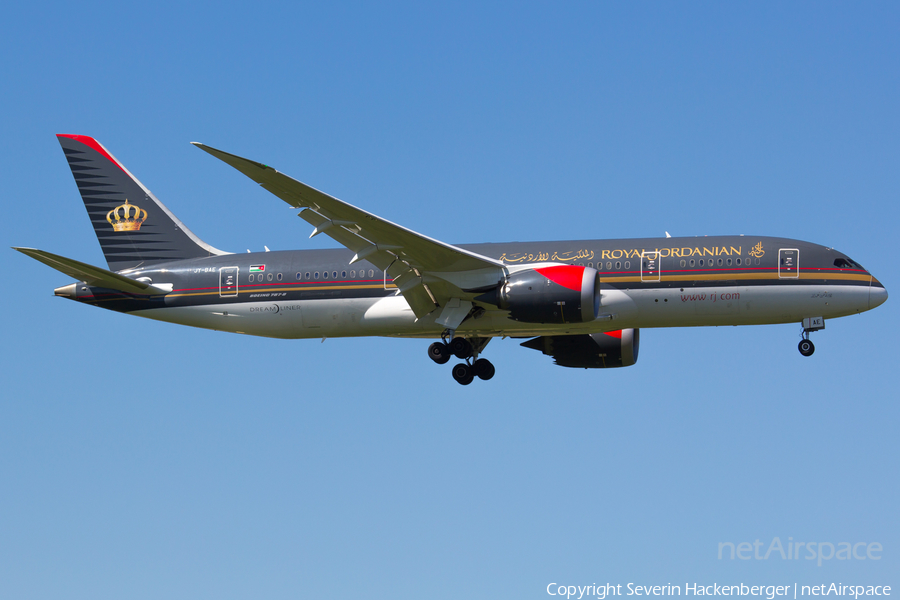 Royal Jordanian Boeing 787-8 Dreamliner (JY-BAE) | Photo 205028