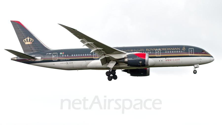 Royal Jordanian Boeing 787-8 Dreamliner (JY-BAE) | Photo 266984