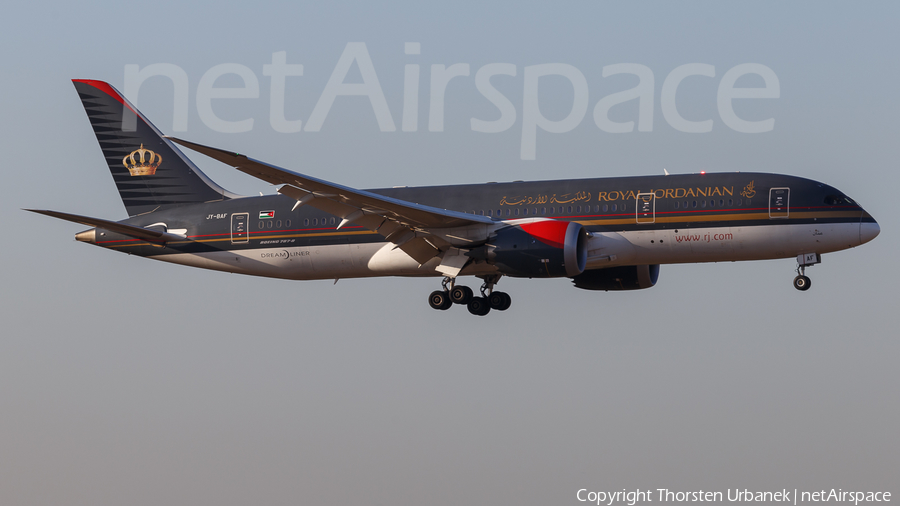 Royal Jordanian Boeing 787-8 Dreamliner (JY-BAF) | Photo 370597