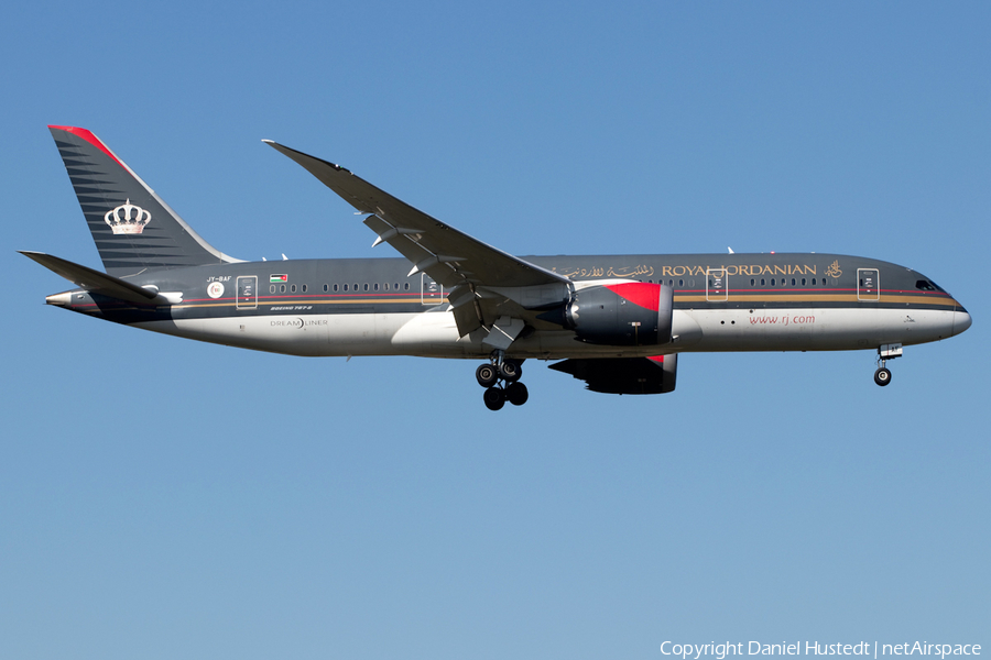 Royal Jordanian Boeing 787-8 Dreamliner (JY-BAF) | Photo 500763