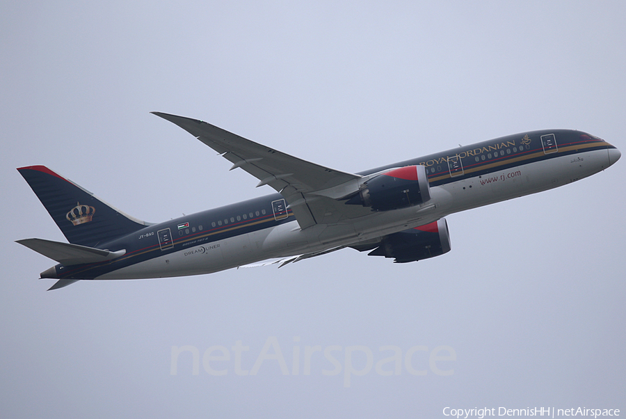 Royal Jordanian Boeing 787-8 Dreamliner (JY-BAG) | Photo 446292