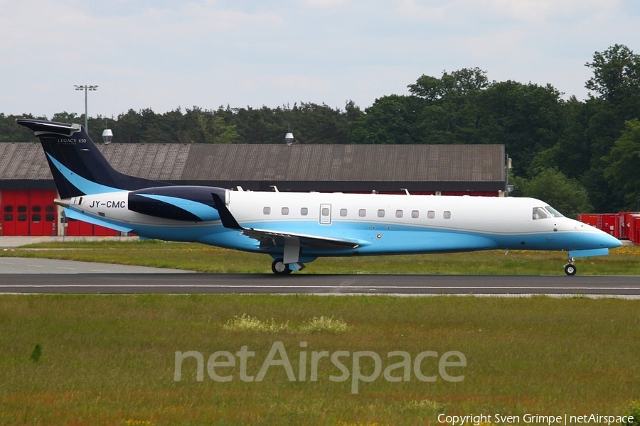 Arab Wings Embraer EMB-135BJ Legacy 650 (JY-CMC) | Photo 11832