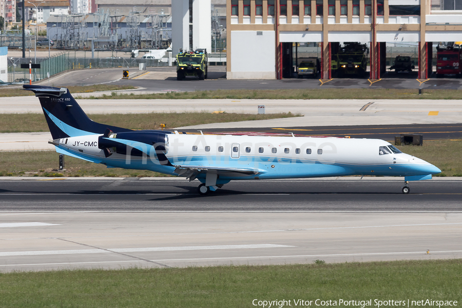Arab Wings Embraer EMB-135BJ Legacy 650 (JY-CMC) | Photo 97139