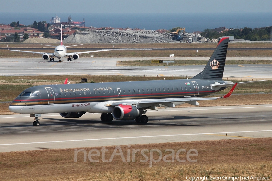 Royal Jordanian Embraer ERJ-195LR (ERJ-190-200LR) (JY-EMA) | Photo 82538