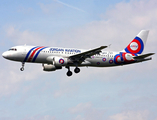 Jordan Aviation Airbus A320-211 (JY-JAC) at  Amsterdam - Schiphol, Netherlands