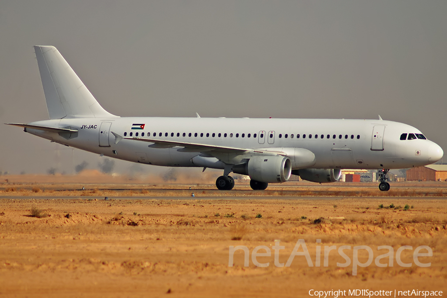 Jordan Aviation Airbus A320-211 (JY-JAC) | Photo 26066