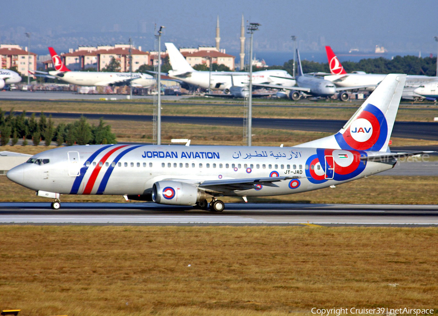 Jordan Aviation Boeing 737-322 (JY-JAD) | Photo 307117