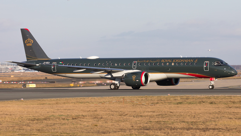 Royal Jordanian Embraer ERJ-195E2 (ERJ-190-400STD) (JY-REA) at  Frankfurt am Main, Germany