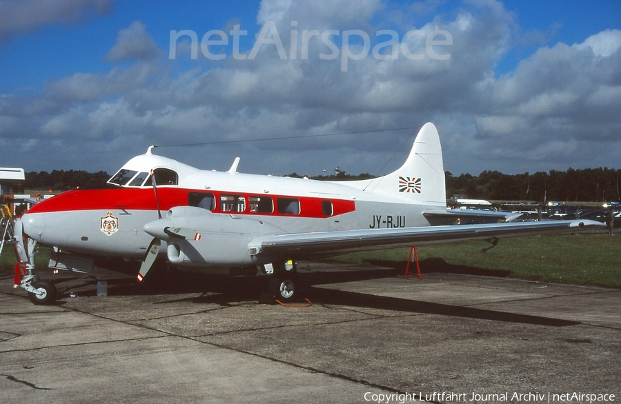 Jordan Air Force De Havilland DH.104 Dove 7XC (JY-RJU) | Photo 412820