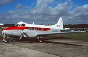 Jordan Air Force De Havilland DH.104 Dove 7XC (JY-RJU) at  Farnborough, United Kingdom