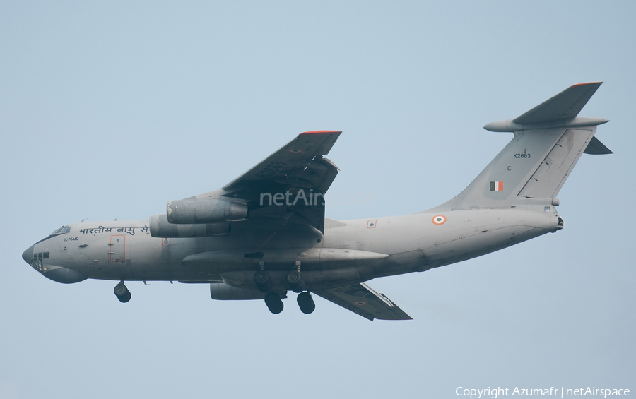 Indian Air Force Ilyushin Il-76MD (K2663) | Photo 460405