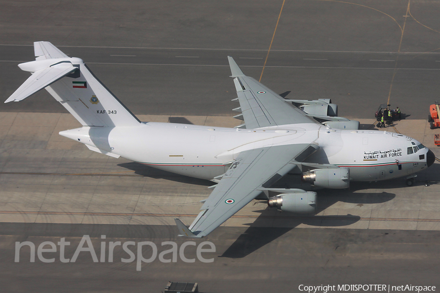 Kuwait Air Force Boeing C-17A Globemaster III (KAF343) | Photo 132920