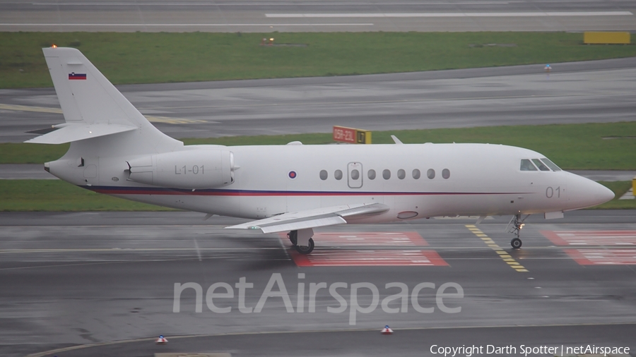 Slovenian Government Dassault Falcon 2000EX (L1-01) | Photo 213346