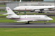 Slovenian Government Dassault Falcon 2000EX (L1-01) at  Glasgow - Prestwick, United Kingdom